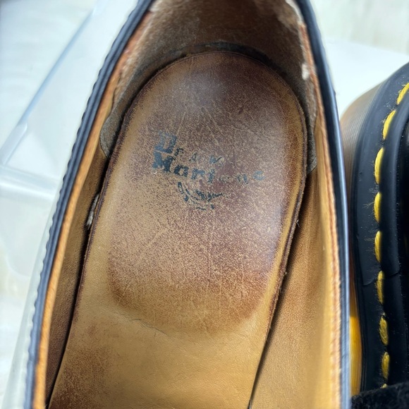 Dr. Martens Black Oxfords with Air-Cushioned Sole - Picture 9 of 11